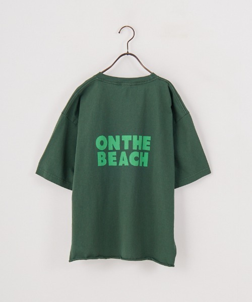 FUNG（ファング）の「[FUNG/ファング] HOLIDAY カットオフ プリントＴシャツ（Tシャツ/カットソー・レディース・グリーン・M）」の2枚目の写真