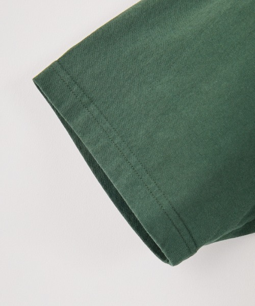 FUNG（ファング）の「[FUNG/ファング] HOLIDAY カットオフ プリントＴシャツ（Tシャツ/カットソー・レディース・グリーン・M）」の6枚目の写真