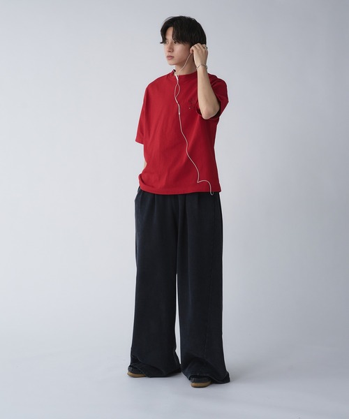 Adoon plain（アドーンプレーン）の「Assorted Graphic & Embroidered Logo T-Shirt / アソートグラフィック＆刺繍ロゴTシャツ（Tシャツ/カットソー・メンズ・その他/ブラック/ボルドー/ホワイト/ライトホワイト・LARGE/MEDIUM）」の13枚目の写真