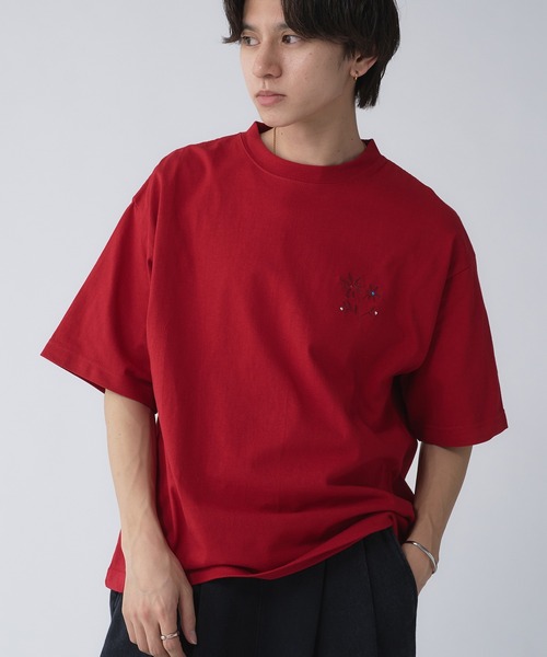 Adoon plain（アドーンプレーン）の「Assorted Graphic & Embroidered Logo T-Shirt / アソートグラフィック＆刺繍ロゴTシャツ（Tシャツ/カットソー・メンズ・その他/ブラック/ボルドー/ホワイト/ライトホワイト・LARGE/MEDIUM）」の8枚目の写真