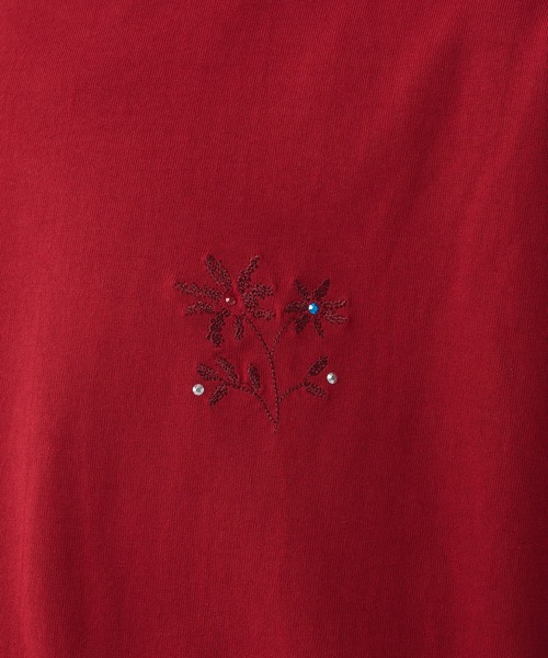 Adoon plain（アドーンプレーン）の「Assorted Graphic & Embroidered Logo T-Shirt / アソートグラフィック＆刺繍ロゴTシャツ（Tシャツ/カットソー・メンズ・その他/ブラック/ボルドー/ホワイト/ライトホワイト・LARGE/MEDIUM）」の11枚目の写真