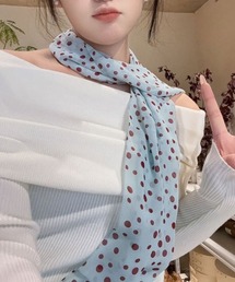 Ritzy（リッツィー）の「6色展開 柄スカーフ（バンダナ/スカーフ・レディース）」