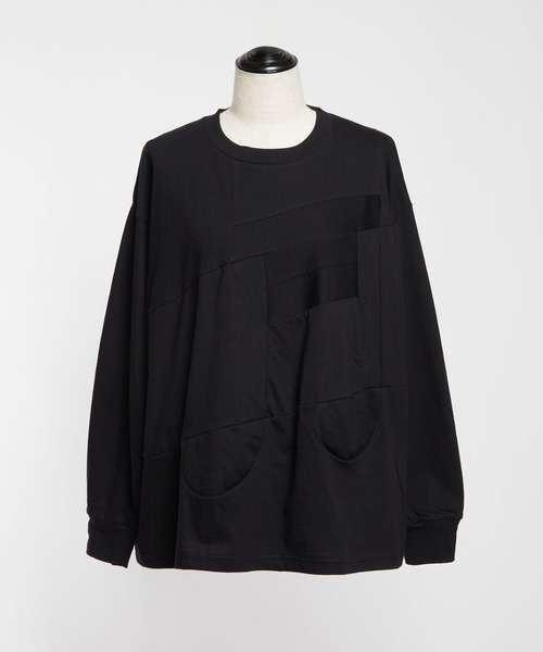 gomme(ゴム)の「30/-天竺 音符T(Tシャツ/カットソー・レディース・ブラック/チャコールグレー・MEDIUM)」の15枚目の写真