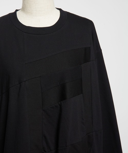 gomme(ゴム)の「30/-天竺 音符T(Tシャツ/カットソー・レディース・ブラック/チャコールグレー・MEDIUM)」の17枚目の写真