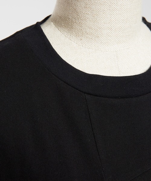 gomme(ゴム)の「30/-天竺 音符T(Tシャツ/カットソー・レディース・ブラック/チャコールグレー・MEDIUM)」の18枚目の写真