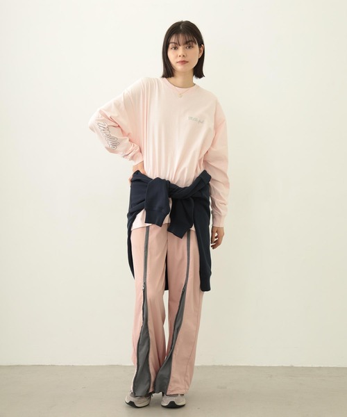 MILKFED.（ミルクフェド）の「ICING LOGO WIDE SWEAT HOODIE（パーカー・レディース・オートミール/チャコール/ネイビー・M/L）」の11枚目の写真