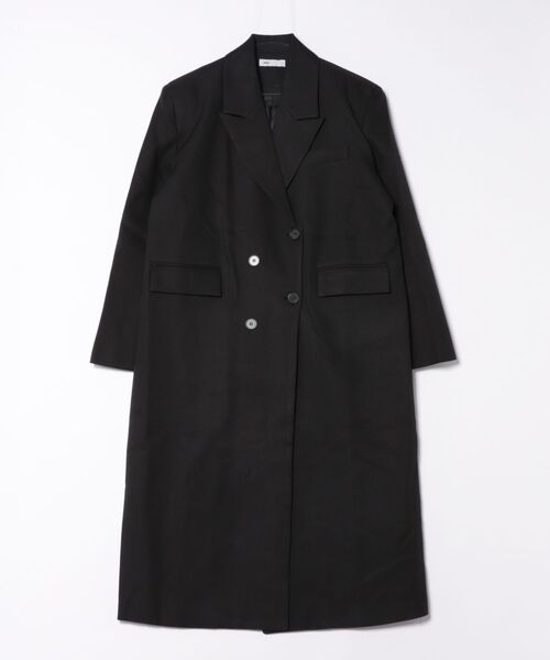 DURAS(デュラス)の「ダブルテーラードコート(テーラードジャケット・レディース・イエロー/ブラック・FREE)」の15枚目の写真