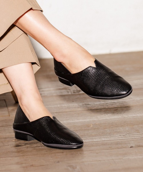 卑弥呼 パンプス water massage ウォーターマッサージ ブラック 【公式