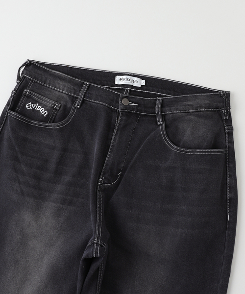 Evisen Skateboards（エビセンスケートボード）の「EVISEN / エビセン EYE FIRE JEANS（デニムパンツ・メンズ・ブラック/ブルー系その他・LARGE/MEDIUM）」の8枚目の写真