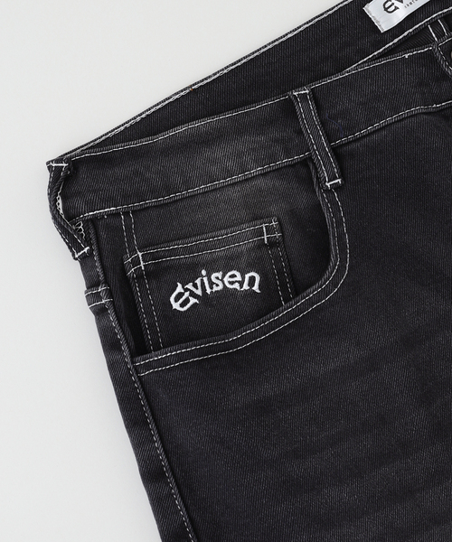 Evisen Skateboards（エビセンスケートボード）の「EVISEN / エビセン EYE FIRE JEANS（デニムパンツ・メンズ・ブラック/ブルー系その他・LARGE/MEDIUM）」の6枚目の写真