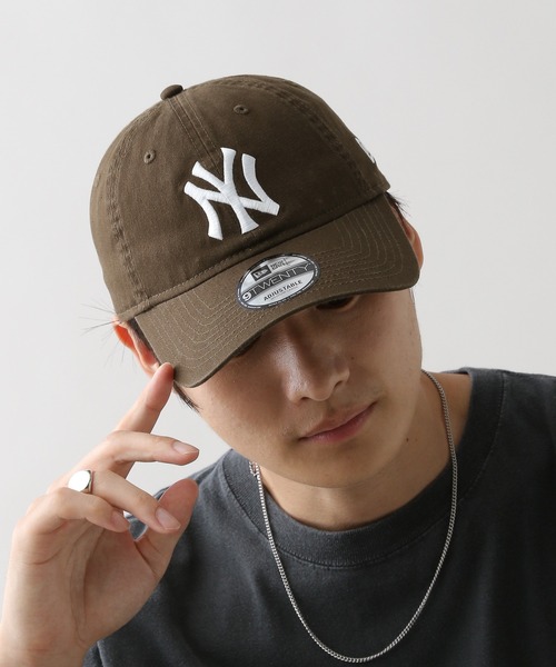 NEW ERA（ニューエラ）の「【NEW ERA/ニューエラ】9TWENTY/ウォッシュドキャップ（キャップ・メンズ・ネイビー/その他5/レッド/ダークブラウン・FREE）」の9枚目の写真