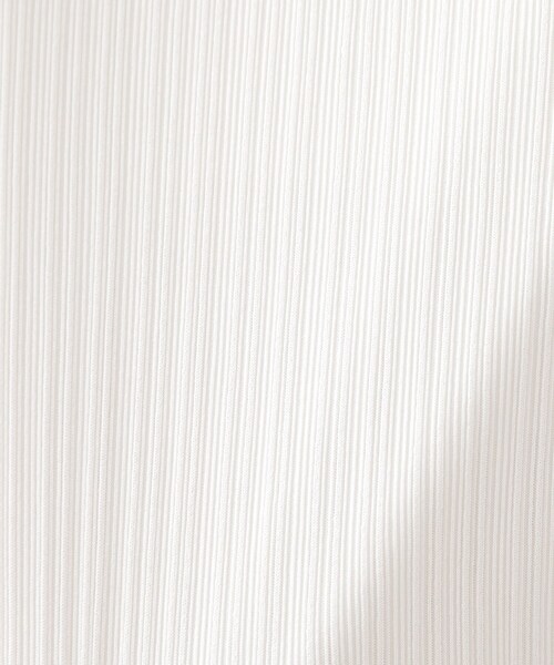 THE SHOP TK （ザ ショップ ティーケー ）の「ランダムリブシアータンク【洗える】（タンクトップ・レディース・オフホワイト/ブラック/サックスブルー・12/13）」の8枚目の写真