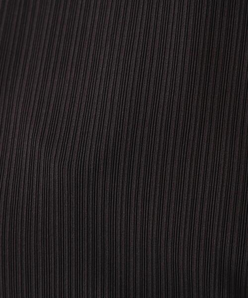 THE SHOP TK （ザ ショップ ティーケー ）の「ランダムリブシアータンク【洗える】（タンクトップ・レディース・オフホワイト/ブラック/サックスブルー・12/13）」の11枚目の写真