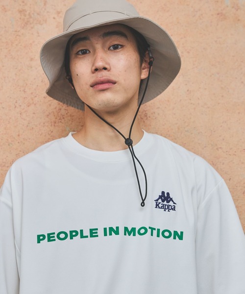 c 新品タグ付き Kappa イタリアチームモデル トップス セール】【水陸両用】【Kappa】別注プリントTシャツ（Tシャツ