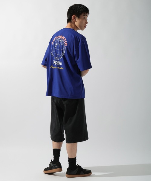 b 新品タグ付き Kappa イタリアチームモデル トップス Kappa カッパ Tシャツ メンズ レディース ユニセックス 大きい