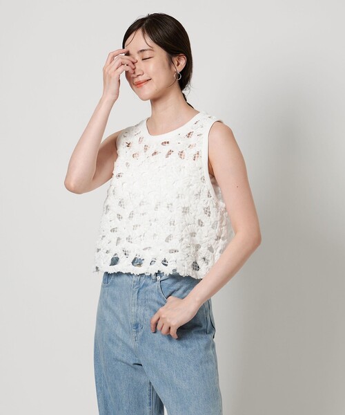 国内外の人気集結！ チュール メッシュ ベスト（ベスト）｜UNITED ARROWS トップス