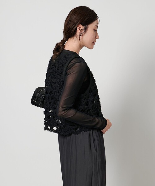 ユナイテッドアローズ　UNITED ARROWS チュール メッシュ ベスト チュール メッシュ ベスト（ベスト）｜UNITED ARROWS
