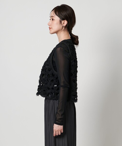 UNITED ARROWS（ユナイテッドアローズ）の「チュール メッシュ ベスト