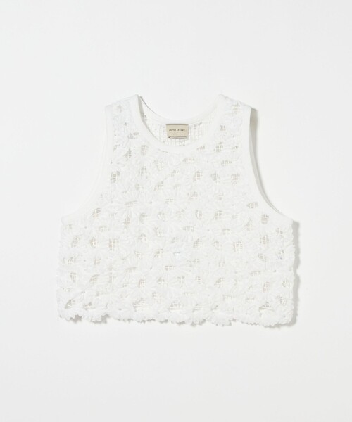 UNITED ARROWS アイボリーベスト チュール メッシュ ベスト（ベスト）｜UNITED ARROWS