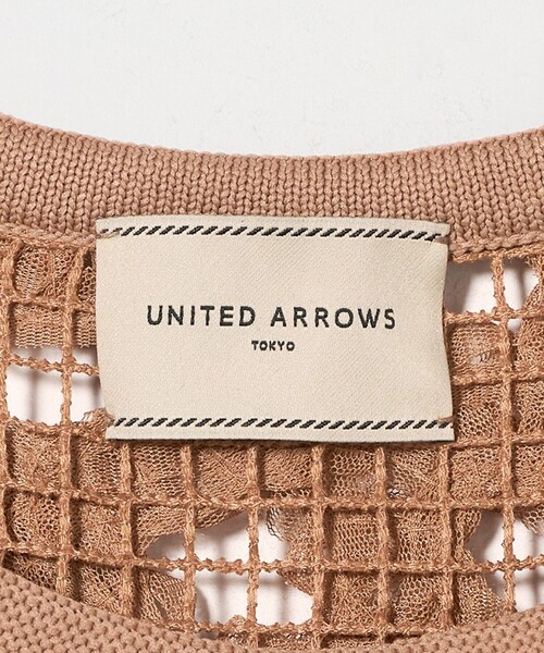 チュール メッシュ ベスト（ベスト）｜UNITED ARROWS