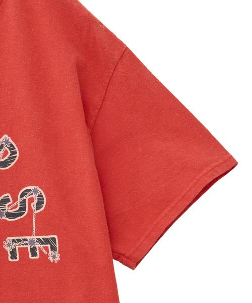 CONVERSE TOKYO（コンバーストウキョウ）の「PIGMENT DYE TIGER LOGO TEE（Tシャツ/カットソー・レディース・ブラック/ホワイト/レッド・MEDIUM/SMALL）」の7枚目の写真