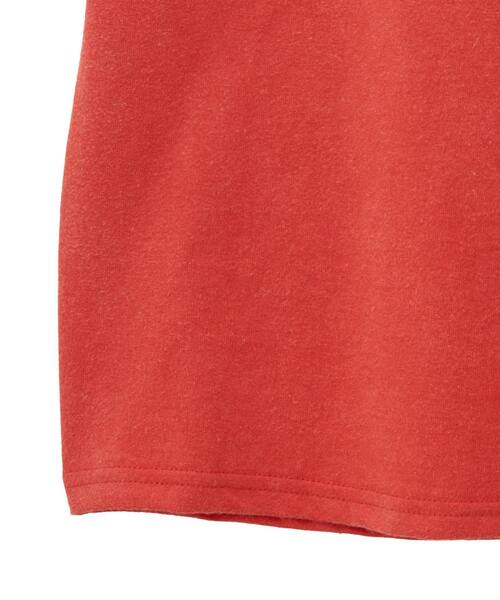 CONVERSE TOKYO（コンバーストウキョウ）の「PIGMENT DYE TIGER LOGO TEE（Tシャツ/カットソー・レディース・ブラック/ホワイト/レッド・MEDIUM/SMALL）」の8枚目の写真