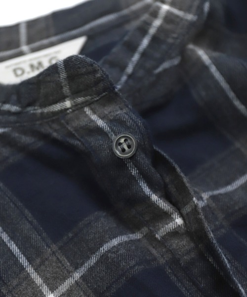 D.M.G.（ドミンゴ）の「[D.M.G / ディーエムジー] インディゴ起毛チェック プルオーバーシャツ（シャツ/ブラウス・レディース・ブルー系その他・2/3）」の20枚目の写真