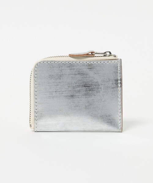 Steven Alan(スティーブンアラン)の「<MASTER&Co.>SILVER COLOR LEATHER MINI WALLET/ウォレット(財布・レディース・シルバー・FREE)」の3枚目の写真