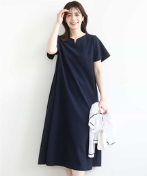 ラッフルスリーブコットンワンピース/洗える/WEB限定（ワンピース