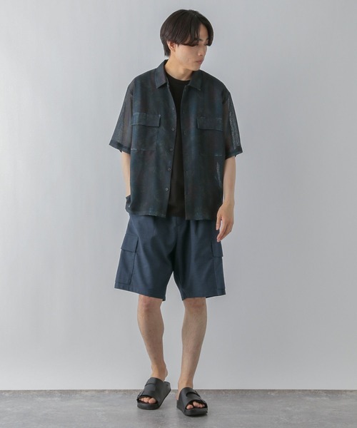 GLOBAL WORK（グローバルワーク）の「クリーンデニムショーツ/AIR/CLEAN MODE/492764（その他パンツ・メンズ・ダークブルー/ネイビー・MEDIUM/SMALL/LARGE）」の13枚目の写真