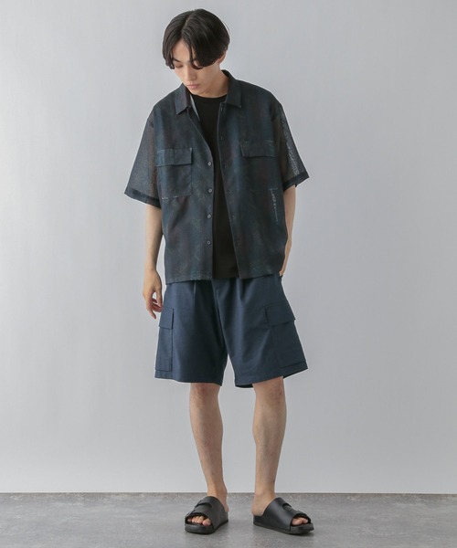 GLOBAL WORK（グローバルワーク）の「クリーンデニムショーツ/AIR/CLEAN MODE/492764（その他パンツ・メンズ・ダークブルー/ネイビー・MEDIUM/SMALL/LARGE）」の14枚目の写真