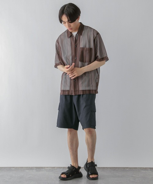 GLOBAL WORK（グローバルワーク）の「クリーンデニムショーツ/AIR/CLEAN MODE/492764（その他パンツ・メンズ・ダークブルー/ネイビー・MEDIUM/SMALL/LARGE）」の18枚目の写真
