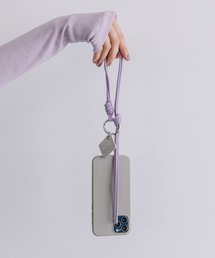 Beau're（ヴュレ）の「BEAURE Colored Leather Cord ストラップ（スマホグッズ）」