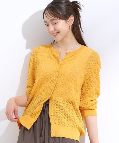DRESKIP（ドレスキップ）の「【S-LL】透かし編みが大人上品