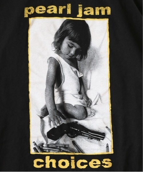 THRIFTY LOOK(スリフティールック)の「THRIFTY LOOK/スリフティールック THRIFTY'PEARL JAM'TEE(Tシャツ/カットソー・メンズ・ブラック系2/ブラック・LARGE/MEDIUM/X-LARGE)」の11枚目の写真