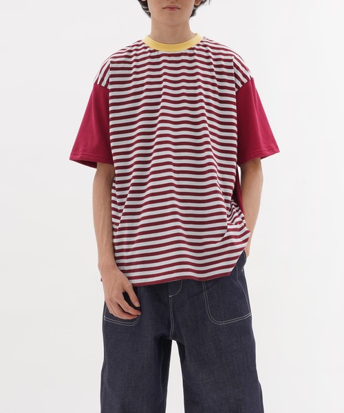 ◆ボーダーボックスＴシャツ BORDER BOX T-SHIRT / ボーダーボックスTシャツ（Tシャツ
