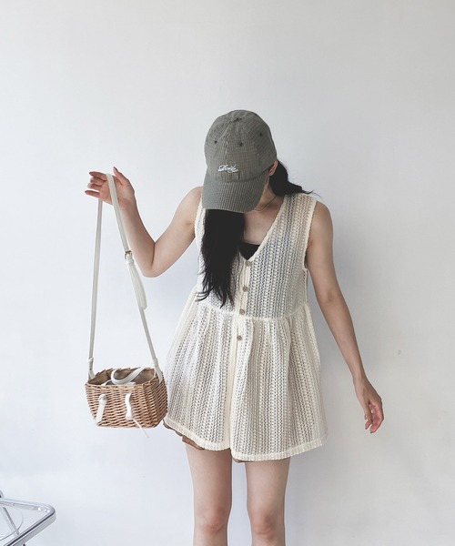 AS KNOW AS plus（アズノゥアズプラス）の「ダディチェックロゴキャップ（キャップ・レディース・カーキ/グレー/ネイビー/ベージュ・FREE）」の7枚目の写真