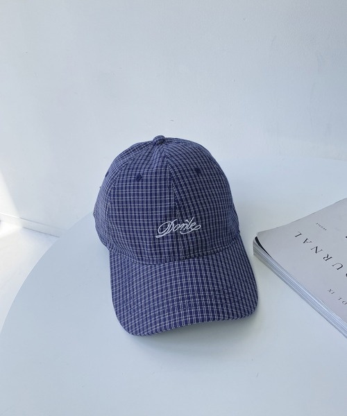 AS KNOW AS plus（アズノゥアズプラス）の「ダディチェックロゴキャップ（キャップ・レディース・カーキ/グレー/ネイビー/ベージュ・FREE）」の12枚目の写真