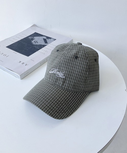 AS KNOW AS plus（アズノゥアズプラス）の「ダディチェックロゴキャップ（キャップ・レディース・カーキ/グレー/ネイビー/ベージュ・FREE）」の14枚目の写真