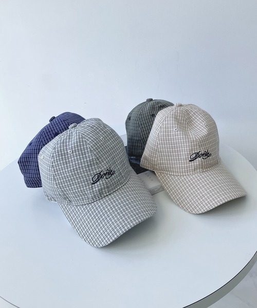 AS KNOW AS plus（アズノゥアズプラス）の「ダディチェックロゴキャップ（キャップ・レディース・カーキ/グレー/ネイビー/ベージュ・FREE）」の19枚目の写真