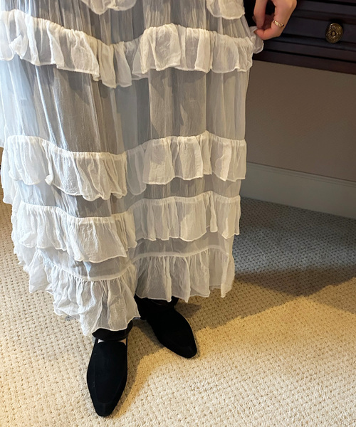 edit for lulu ティアード キャミソールドレス EDIT.FOR LULU｜ティアード キャミソールドレス | Rakuten Fashion