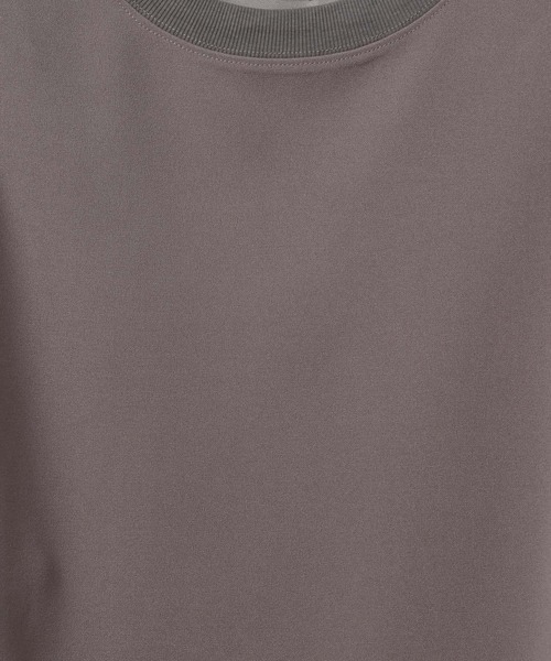 BAYFLOW(ベイフロー)の「シャーリングノースリーブプルオーバー(Tシャツ/カットソー・レディース・テラコッタ/ブラック/グレー・FREE)」の17枚目の写真