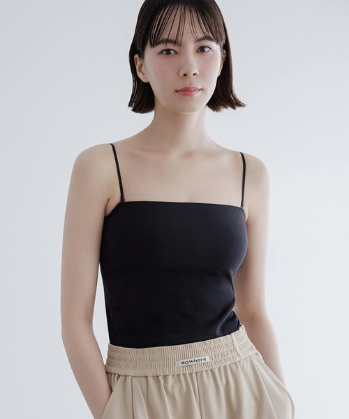 BAMBIWATER キャミソール 2セット　ブラック ホワイトM新品未使用 楽天市場】本日終了＼最大P11倍／ブラトップ キャミソール