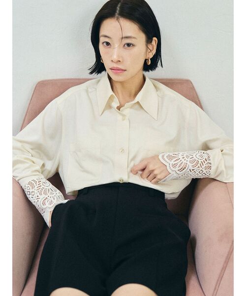 LAGUNAMOON（ラグナムーン）の「ダブルクロスショートパンツ（その他パンツ・レディース・ブラック/モカ・SMALL/MEDIUM）」の4枚目の写真