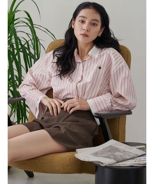 LAGUNAMOON（ラグナムーン）の「ダブルクロスショートパンツ（その他パンツ・レディース・ブラック/モカ・SMALL/MEDIUM）」の16枚目の写真