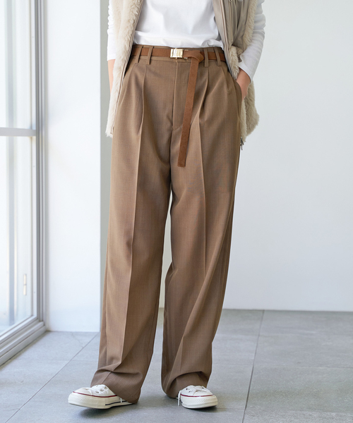 LEFIJE(レフィエ)の「LEFIJE / レフィエ スエードガチャベルト(ベルト・レディース・チャコールグレー/ブラウン・FREE)」の8枚目の写真