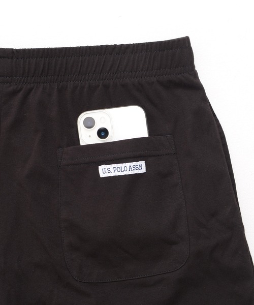 U.S. POLO ASSN.（ユーエスポロアッスン）の「『U.S. POLO ASSN/ユーエスポロアッスン』接触冷感 天竺ショーツ【Z】（その他パンツ・メンズ・ネイビー/ブラック・L/M）」の6枚目の写真