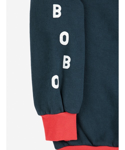 BOBO CHOSES(ボボショーズ)の「Bobo Choses color block sweatshirt(スウェット・キッズ・ダークネイビー・8-9y/6-7YEAR/4-5YEAR/10-11y/12-13y/2-3YEAR)」の8枚目の写真