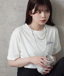 Emma（SELECT LEVERY）（エマ セレクトリベリー）の「ゆる立体ロゴTシャツ（Tシャツ/カットソー）」