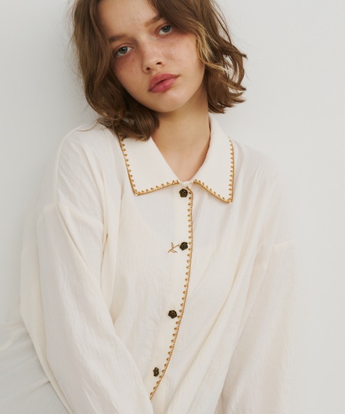 一輪のバラ''シャツ（シャツ/ブラウス）｜Unitage（ユニテージ）の